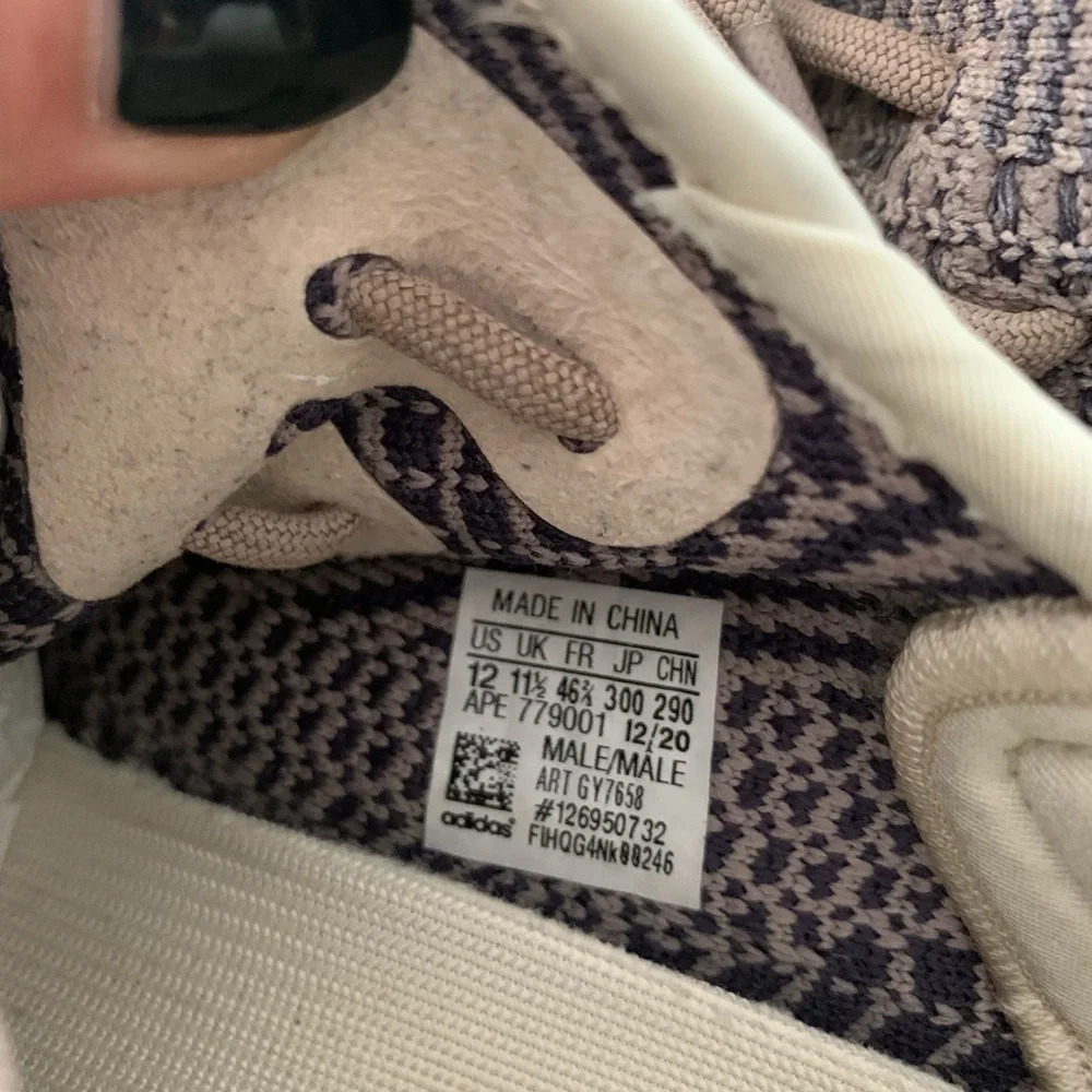 Yeezy boost 350 v2 ash pearl gy7658 men’s size 12 - Picture 11 of 13